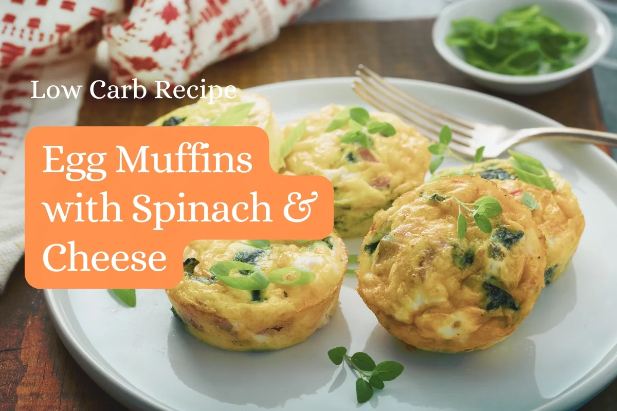 Egg Muffins with Spinach & Cheese